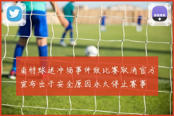 南特球迷冲场事件致比赛取消官方宣布出于安全原因永久停止赛事